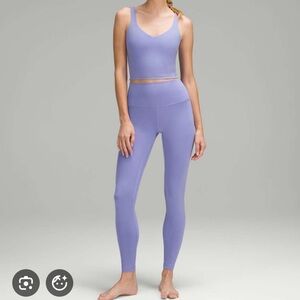 Lululemon Align High Rise Dark Lavender Leggings 4